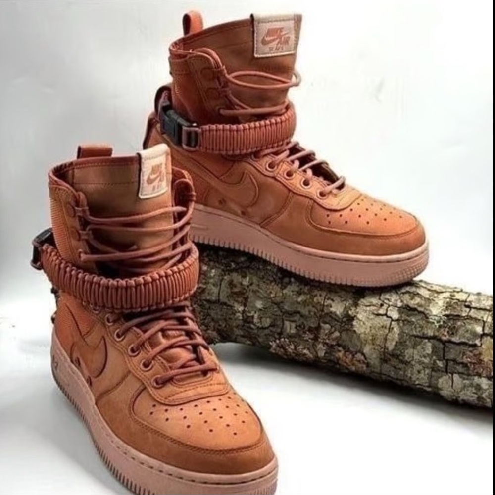 Nike SF Air Force 1 High – Dusty Peach | US 8 | Like New!